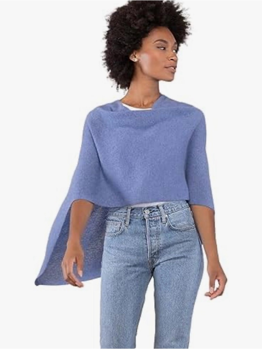 Alashan Cashmere Dress Topper   NWT